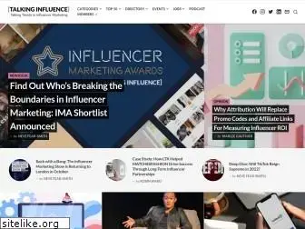 talkinginfluence.com