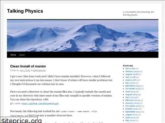 talkingphysics.wordpress.com