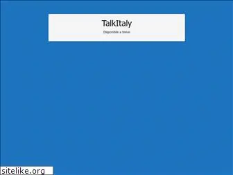 talkitaly.it