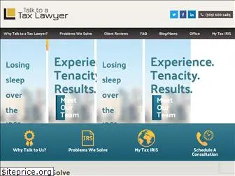 talktoataxlawyer.com