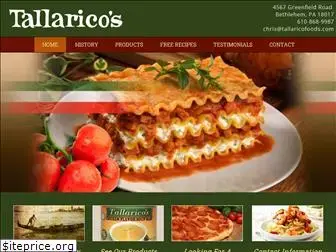 tallaricofoods.com