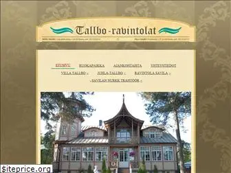 tallbo-ravintolat.com