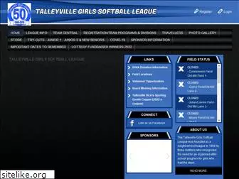 talleyvillesoftball.com