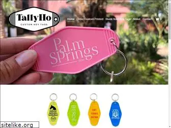 tallyhocustomkeytags.com