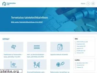 talotekniikkainfo.fi