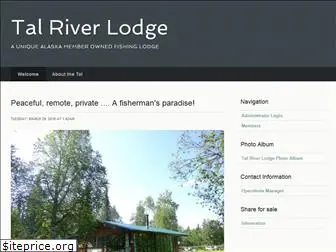 talriverlodge.com