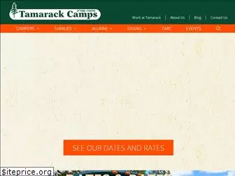 tamarackcamps.com