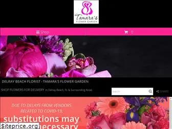 tamarasflowergarden.com