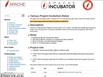 tamaya.incubator.apache.org