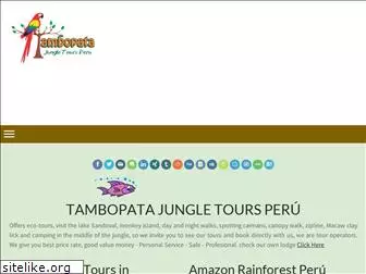 tambopatajungletoursperu.com