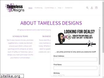 tamelessdesigns.com