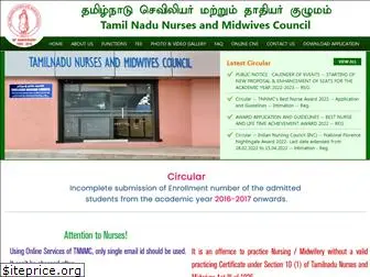 tamilnadunursingcouncil.com