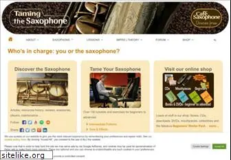 tamingthesaxophone.com