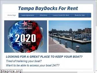 tampabaydocksforrent.com