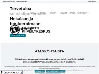 tampereenkiipeilykeskus.fi