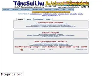 www.tancsuli.hu website price