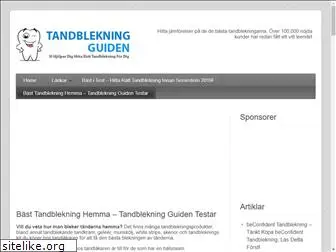 tandblekningguiden.com