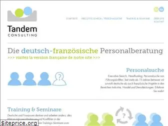 tandem-consulting.com