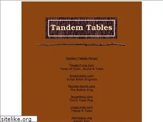 tandemtables.com