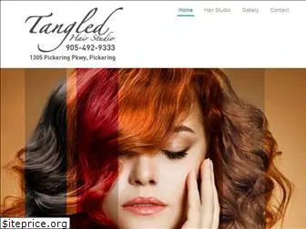 tangledhairandspa.com