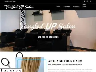 tangledupsalon.com