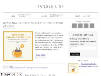 tanglelist.com