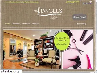 tangleshairsalonlaplata.com