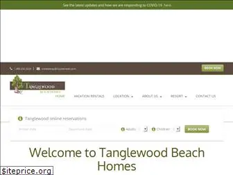tanglewoodbeachhomes.com