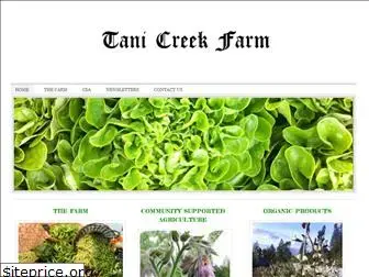 tanicreekfarm.com