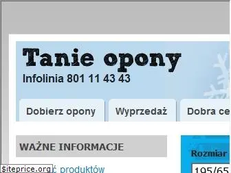 tanie.opony.com