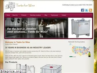 tanksforwine.com