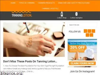 tanninglotion.org
