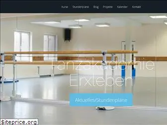 tanzakademie-erxleben.de