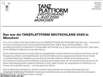 tanzplattform2020.de