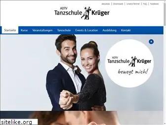 tanzschulekrueger.de