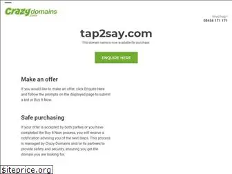 tap2say.com