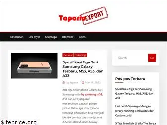 tapariaexport.com