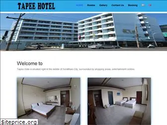 tapeehotel.com