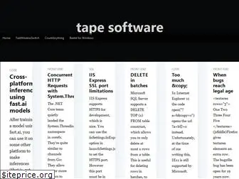 tapesoftware.net