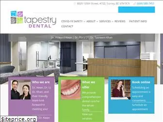 tapestrydental.com