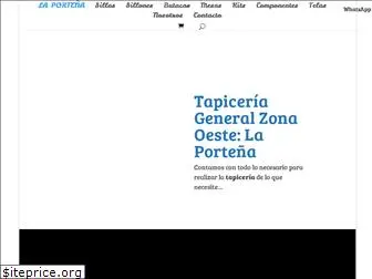 tapicerialaportena.com