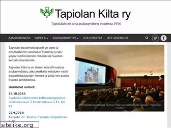 tapiolankilta.fi