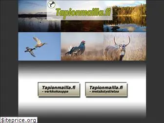 tapionmailla.fi