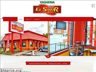 taqueriaelsabor.net