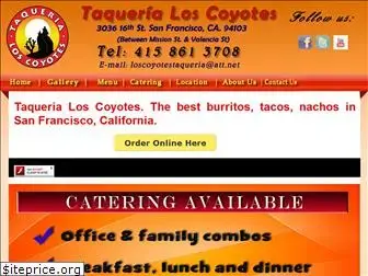 taquerialoscoyotes.com