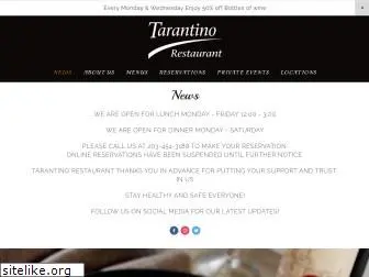 tarantinorestaurant.com