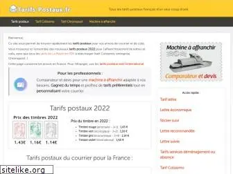 tarifs-postaux.fr