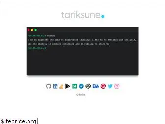 tariksune.com