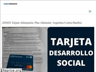 tarjetaalimentaria.com