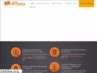 tarjetametrobus.com